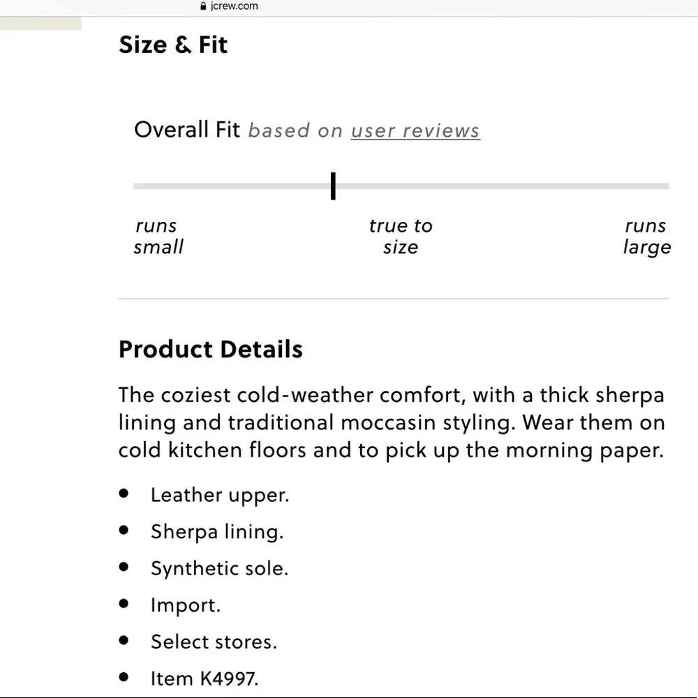 NWT J. Crew Leather Classic Lodge Moccasins - Picture 3 of 3
